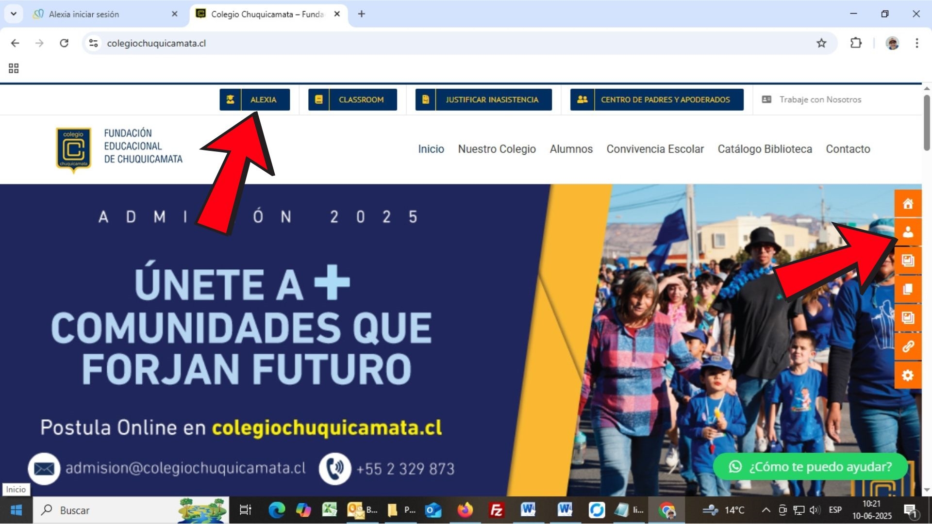ingresoalexiaweb