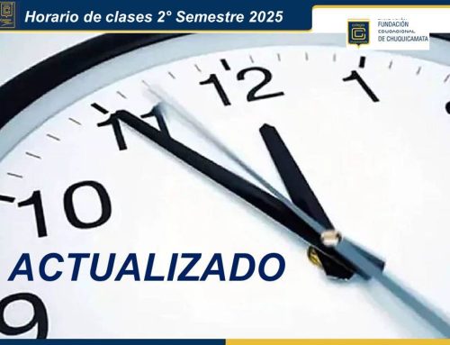 Horarios 2° Semestre 2025 – Actualizado