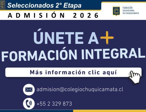 Seleccionados 2° Etapa Admisión 2026