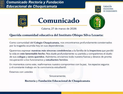 Comunicado Rectoría y Fundación Educacional de Chuquicamata
