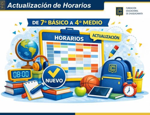 Actualización Horarios 1° Semestre 2026 – 7° Básico a 4° Medio