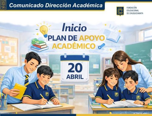 Inicio Plan de Apoyo Académico – Lunes 20 de abril