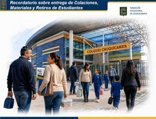 Recordatorio sobre entrega de Colaciones, Materiales y Retiros de Estudiantes