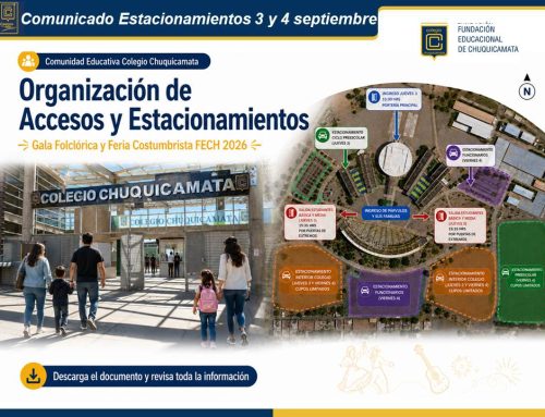 Organización de accesos y estacionamientos Gala Folclórica y Feria Costumbrista FECH